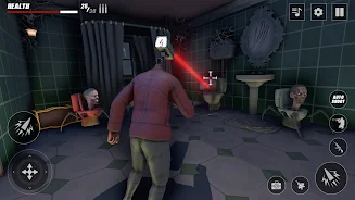 Toilet Monster Zombie Battle Screenshot 1