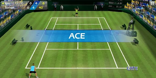 3D Tennis Schermafbeelding 1