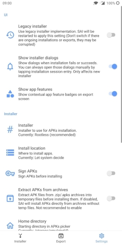 Split APKs Installer (SAI) Capture d'écran 1