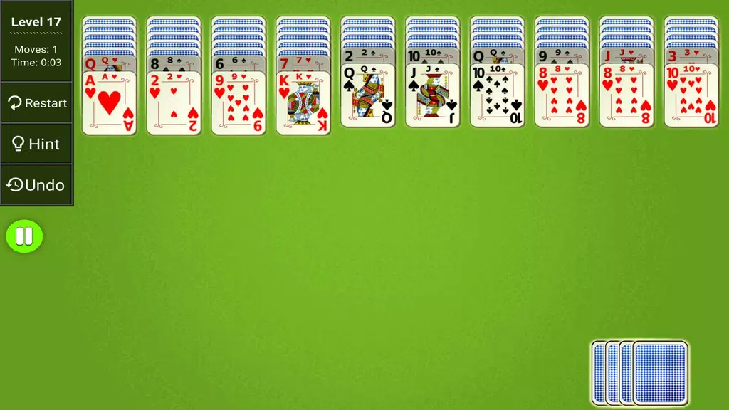 Schermata Spider Solitaire Epic 1