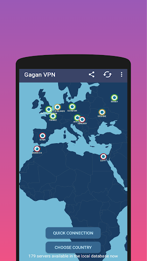 Gagan VPN - No Ads Tangkapan skrin 1