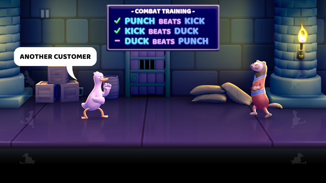 Punch Kick Duck Mod ဖန်သားပြင်ဓာတ်ပုံ 0