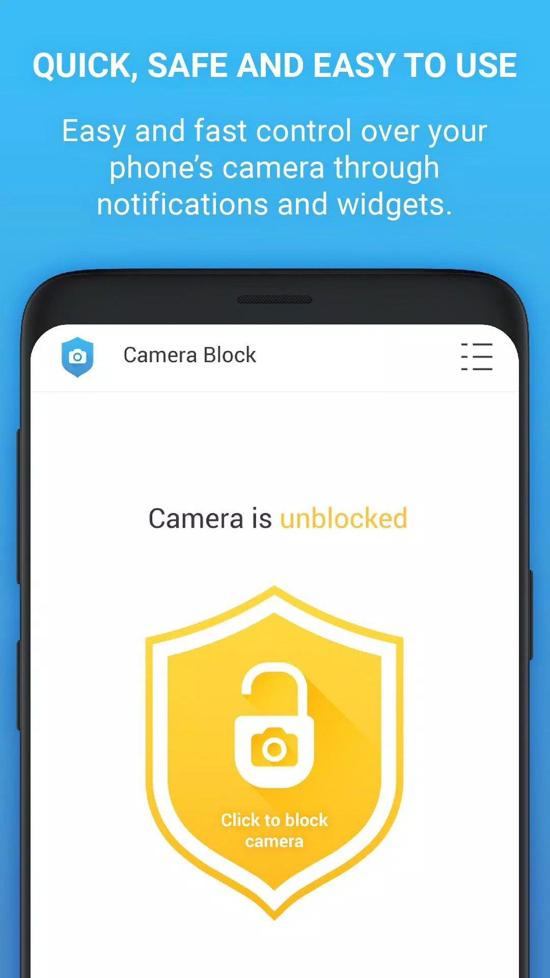 Camera Block स्क्रीनशॉट 2