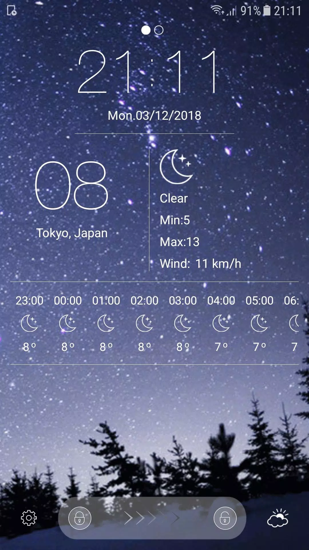 Weather Forecast 螢幕截圖 1