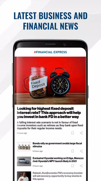 Financial Express-Market News Capture d'écran 0