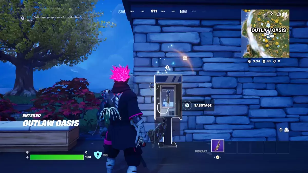 Fortnite'de Araba Telefonu