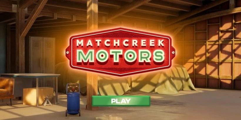 Matchcreek Motors是Hutch的新比赛三个拼图器，现在在iOS和Android上