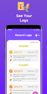 Body Temperature App Capture d'écran 1