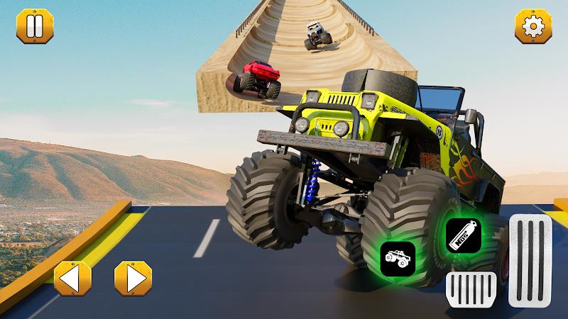 Monster Truck Ramp: Car Games Скриншот 3