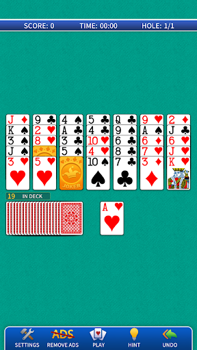 Golf Solitaire Classic Screenshot 1