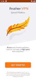 FeatherVPN: A Fast, Secure VPN Tangkapan skrin 1