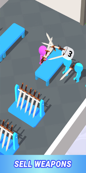 Weapon Master 3D Captura de tela 1