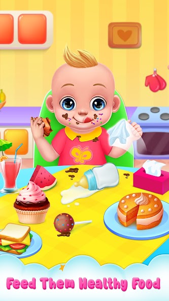 BabySitter DayCare Games Captura de pantalla 1