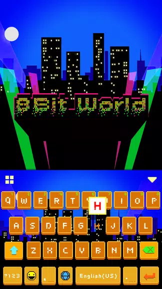 bitworld Tastaturhintergrund Screenshot 0