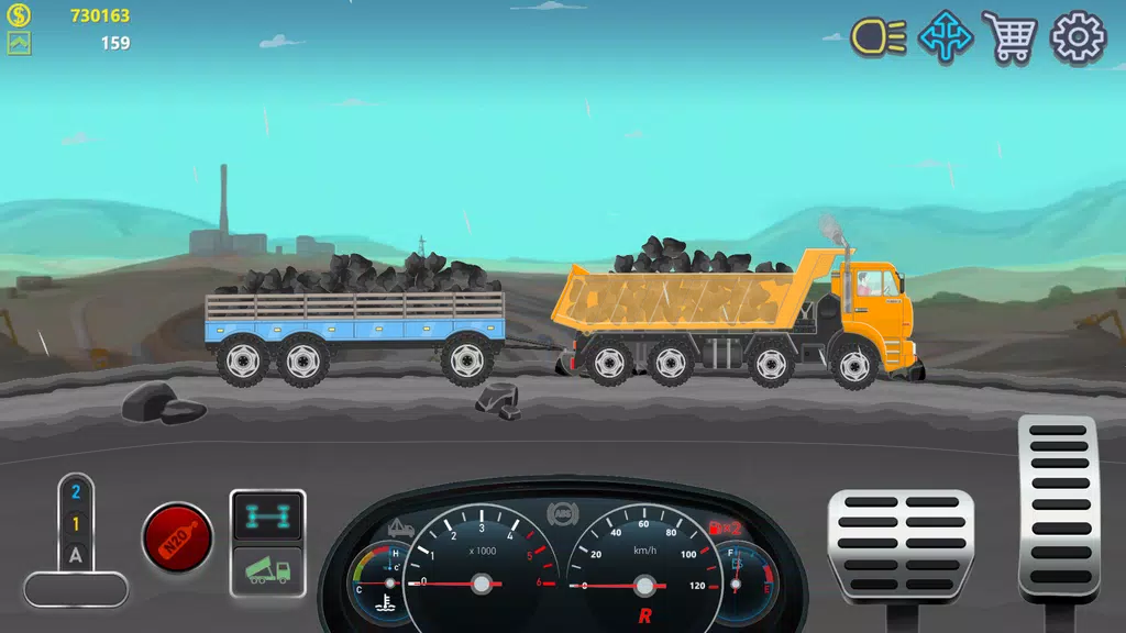 Trucker Real Wheels: Simulator应用截图第2张