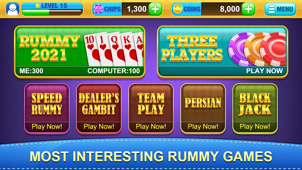 Rummy - Gin Rummy Card Games Ekran Görüntüsü 0