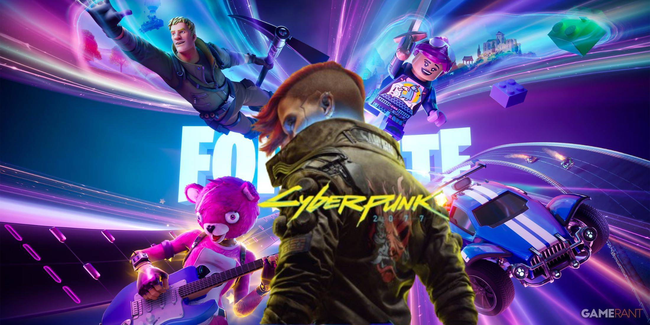 Ang Cyberpunk 2077 Skins Debut sa Fortnite