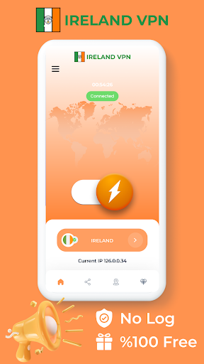 Ireland VPN - Private Proxy スクリーンショット 0