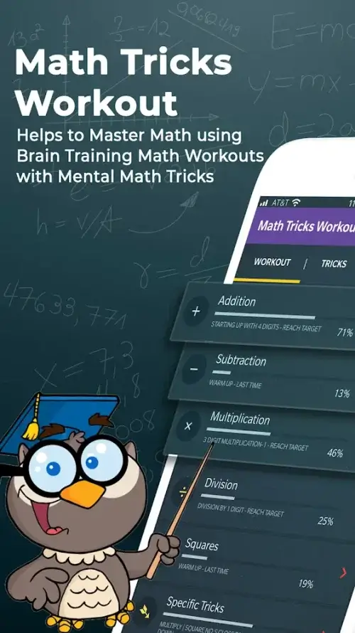 Mental Math Tricks Workout Ekran Görüntüsü 0