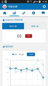 PIXNET Mobile Control Panel स्क्रीनशॉट 1