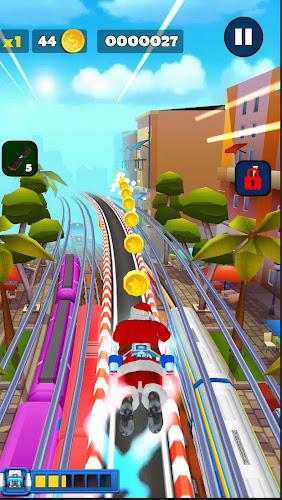 Subway Santa Claus Runner Xmas Screenshot 1