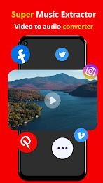Video Downloader-Music Extract Zrzut ekranu 3