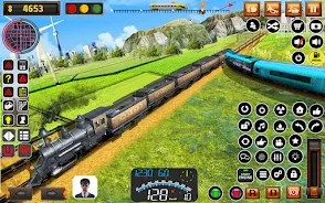 Uphill Train Track Simulator Screenshot 3