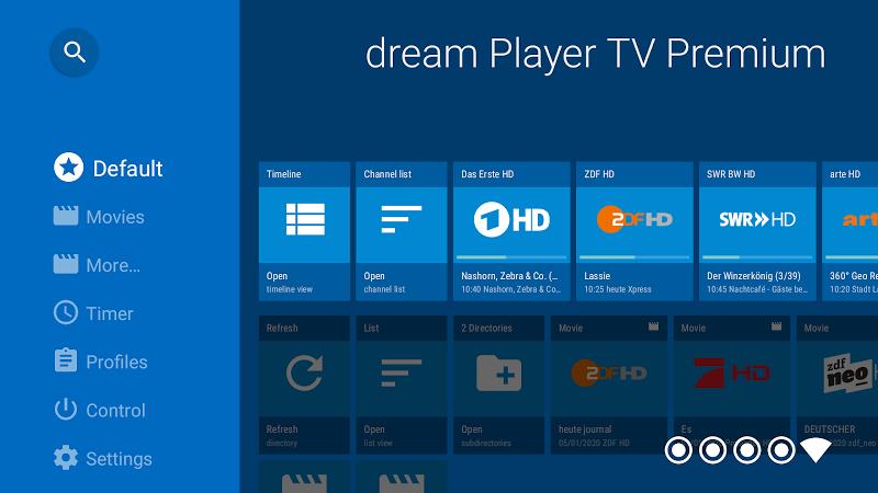 dream Player TV for FritzBox Скриншот 1