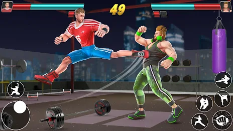 Gym Fight Club: Fighting Game Screenshot 1