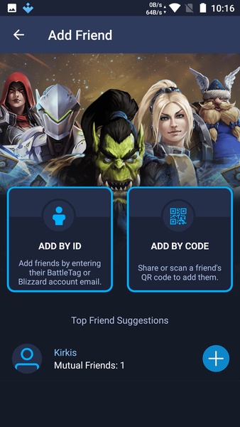 Battle.net ဖန်သားပြင်ဓာတ်ပုံ 1