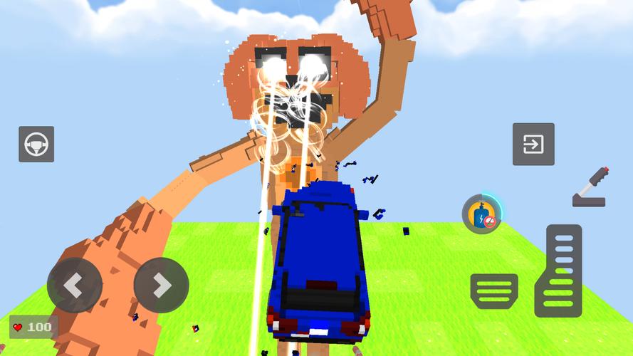 Nextbots in Playground: Pixel Captura de pantalla 3