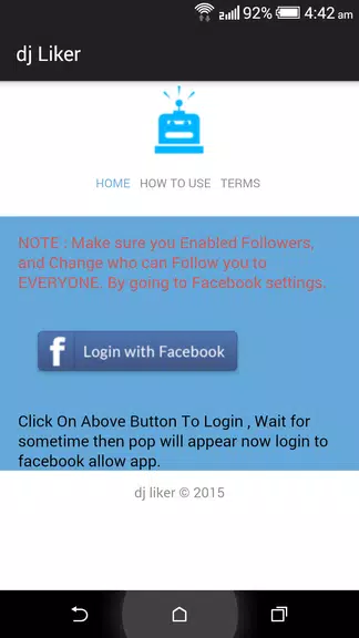 dj liker - free facebook likes স্ক্রিনশট 0