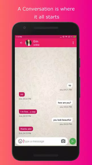 Stranger Chat And Date - Online Random Chat Rooms Ảnh chụp màn hình 2