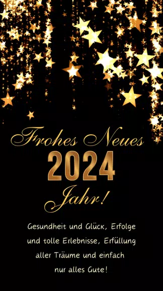 Neujahrswünsche und Grüße 2024 Скриншот 0