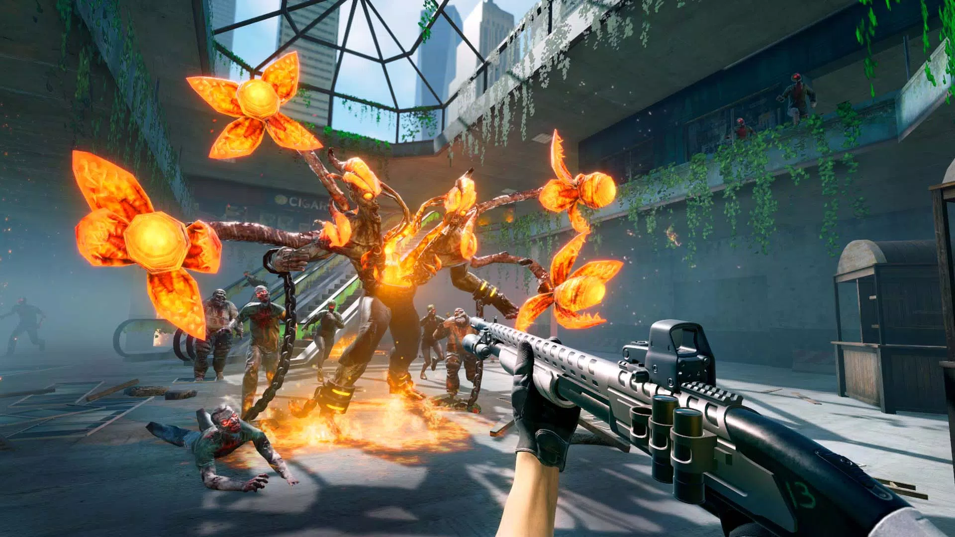 Zombie Fire 3D Zrzut ekranu 1