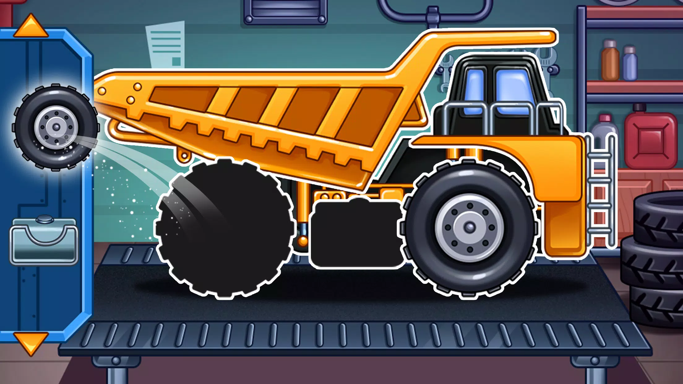 Construction Truck Kids Games Captura de tela 2