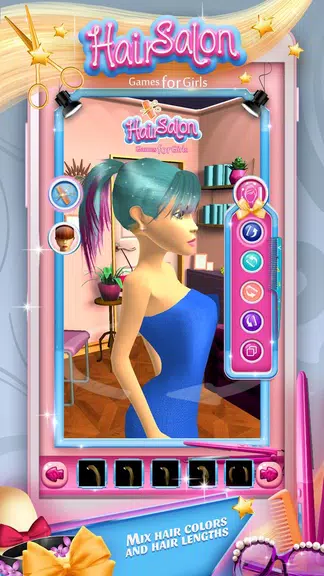 Hair Salon Games for Girls Screenshot 3