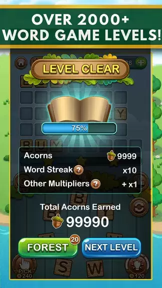 Word Forest: Word Games Puzzle Ảnh chụp màn hình 1