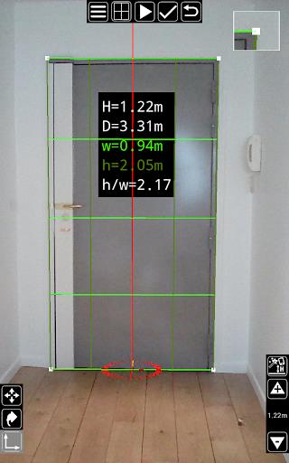 3D Measurement App - Plumb-bob Screenshot 1