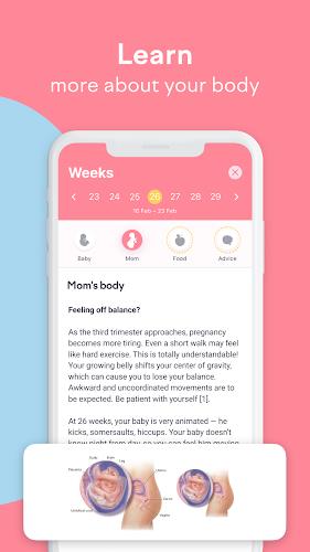 Pregnancy Tracker: amma Ảnh chụp màn hình 3