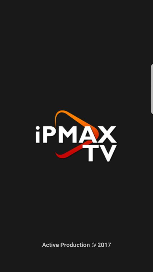 iPMAX TV - Live TV Screenshot 0