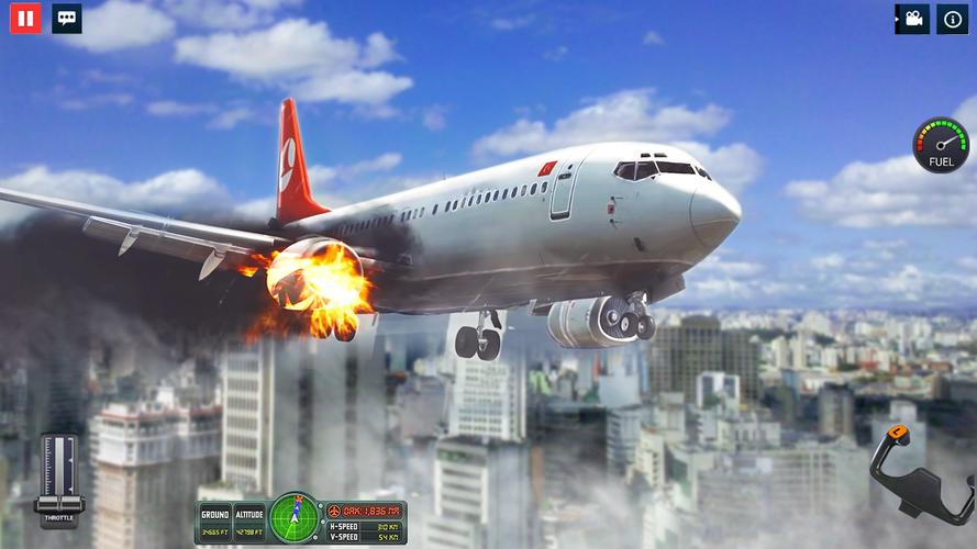 Airbus Simulator Airplane Game ဖန်သားပြင်ဓာတ်ပုံ 2