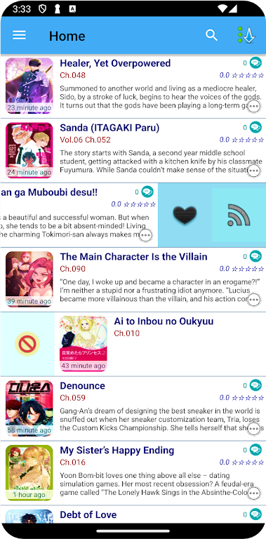 Manga World - Online Reader 스크린샷 2