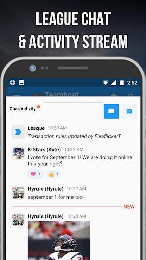 Fleaflicker Fantasy Football, Baseball, Basketball Tangkapan skrin 2
