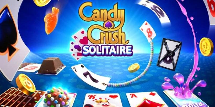 King's Solitaire Manis dengan Candy Crush