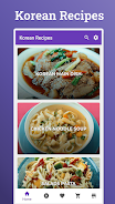 Korean Recipes 스크린샷 0