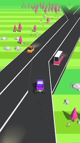 Traffic Run!: Driving Game Capture d'écran 2