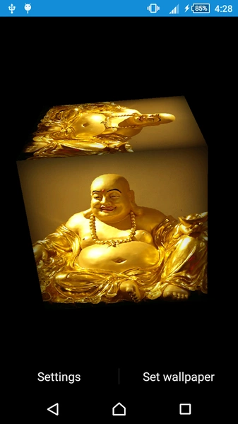 Laughing Buddha Live Wallpaper Screenshot 2