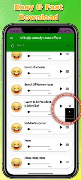 All Naija Comedy Sounds Effect スクリーンショット 0