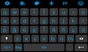 Turkish Language keyboard 202 Скриншот 2